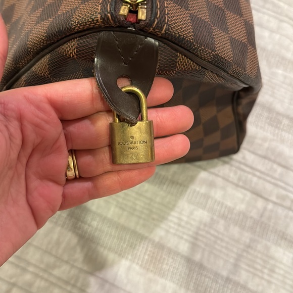 Louis Vuitton speedy 35 damier ebene - Picture 4 of 11
